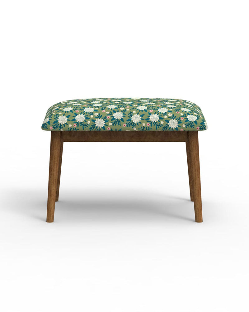 Chumbak Jodhpur Bench Small - Spring Marigold Green