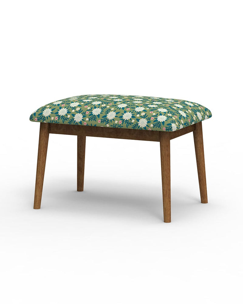 Chumbak Jodhpur Bench Small - Spring Marigold Green