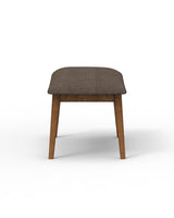 Chumbak Jodhpur Bench Small - Brown Coal