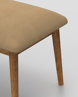 Chumbak Jodhpur Bench Small - Beach Beige