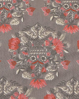 Chumbak TEAL by Chumbak Conifer Woods Owl bedsheet- Queen size, 136TC,Grey
