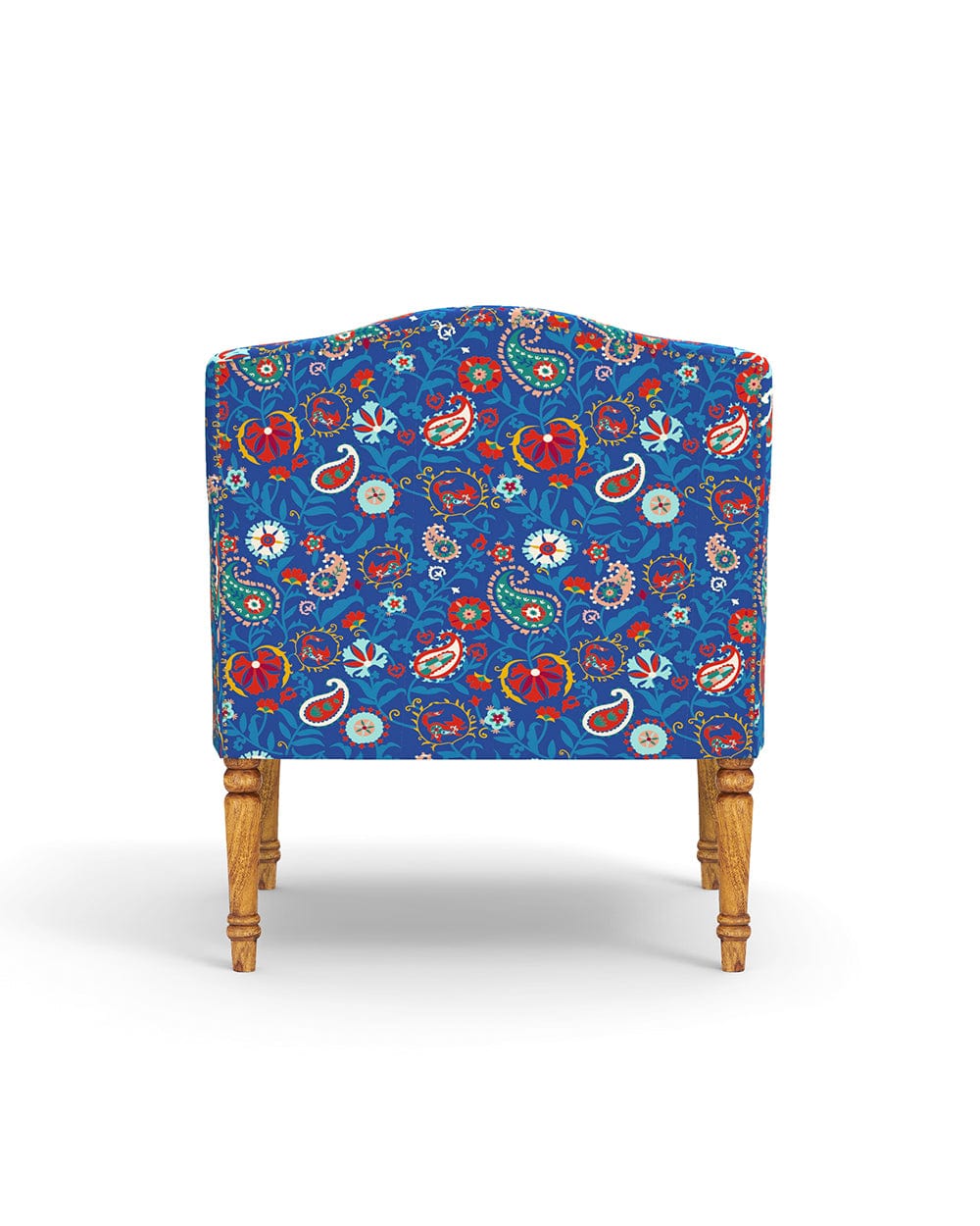 Chumbak Nawaab Arm Chair - India Paisleys Blue