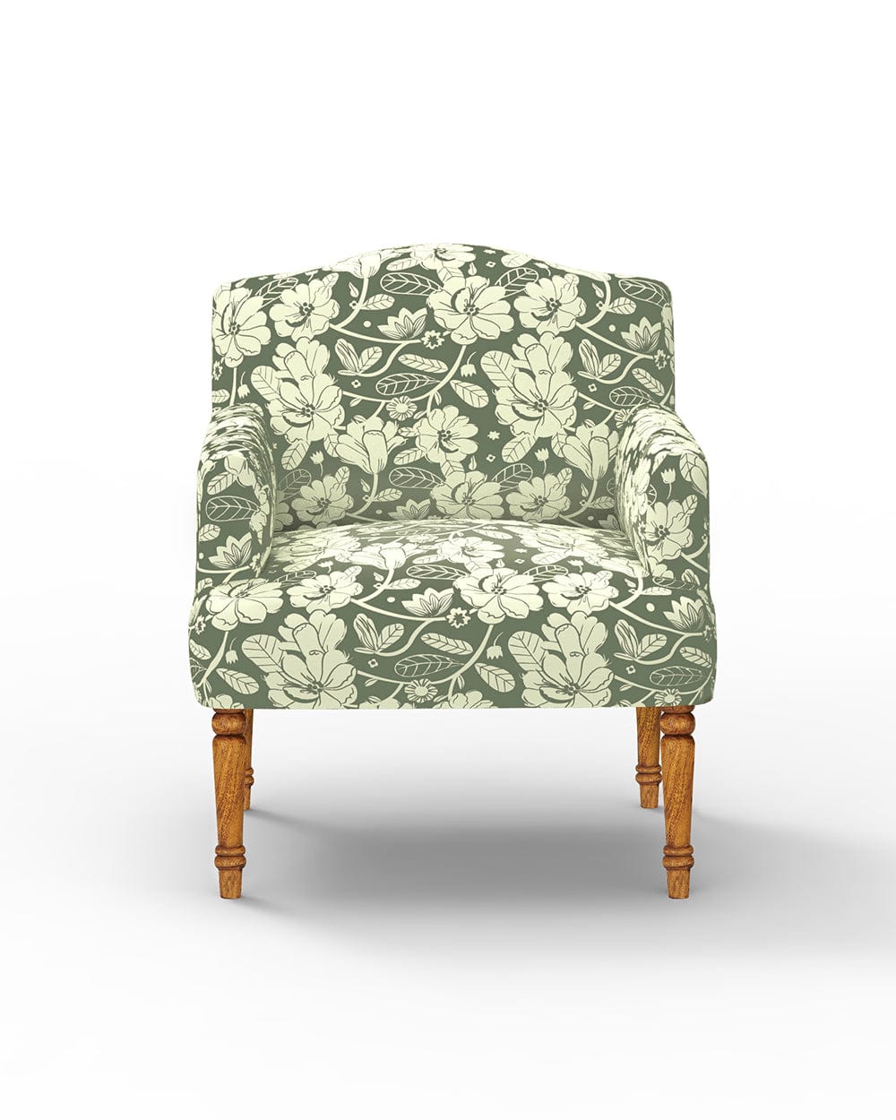 Chumbak Nawaab Arm Chair - Grey's Garden