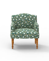 Chumbak Nawaab Arm Chair - Spring Marigold Green