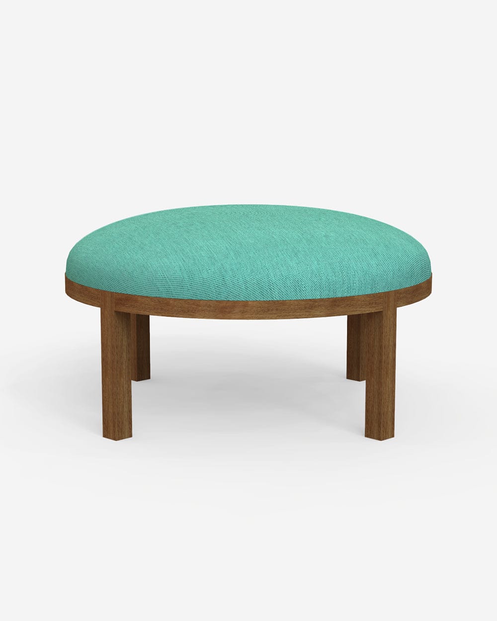 Chumbak Bohemian Ottoman - Maldivian Teal