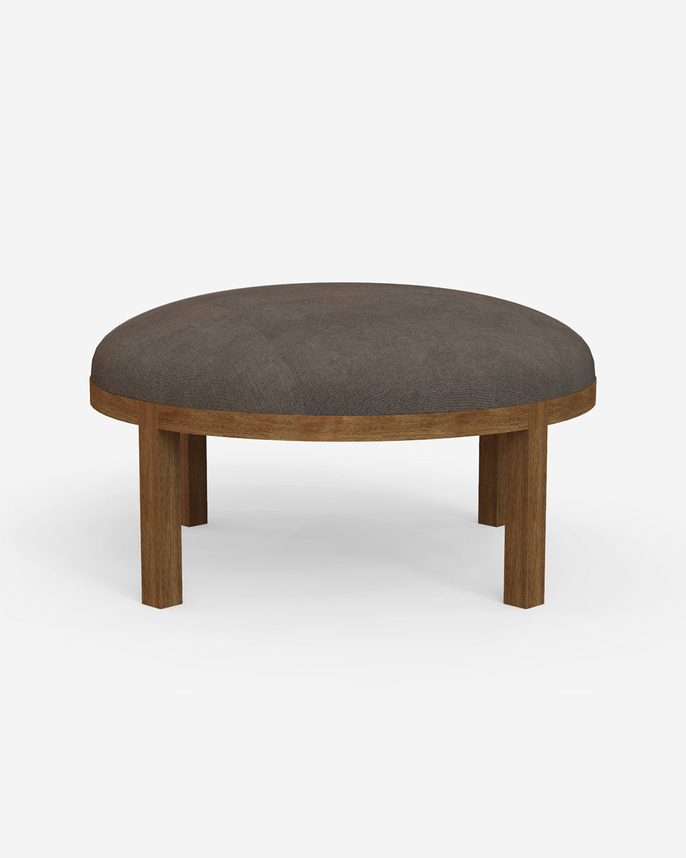 Chumbak Bohemian Ottoman - Brown Coal