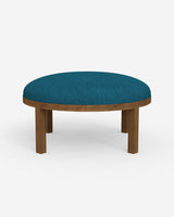 Chumbak Bohemian Ottoman - Mediterranian Blue
