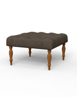 Chumbak English Ottoman - Brown Coal
