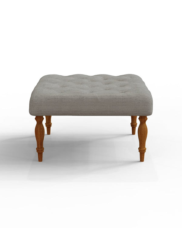 Chumbak English Ottoman - Bangalore Grey
