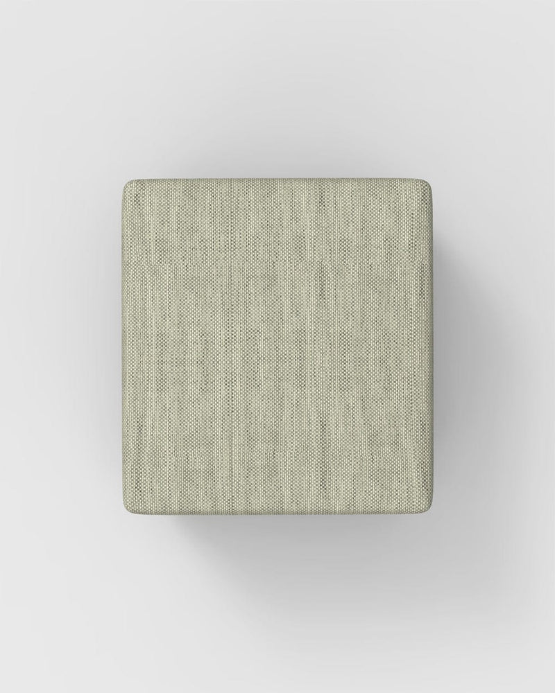 Chumbak Modern Trunk Storage Ottoman - Srilanka Ivory