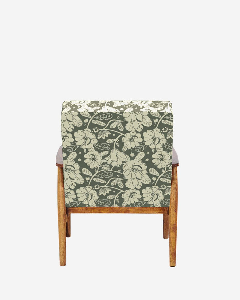 Chumbak Memsaab Arm Chair - Grey's Garden