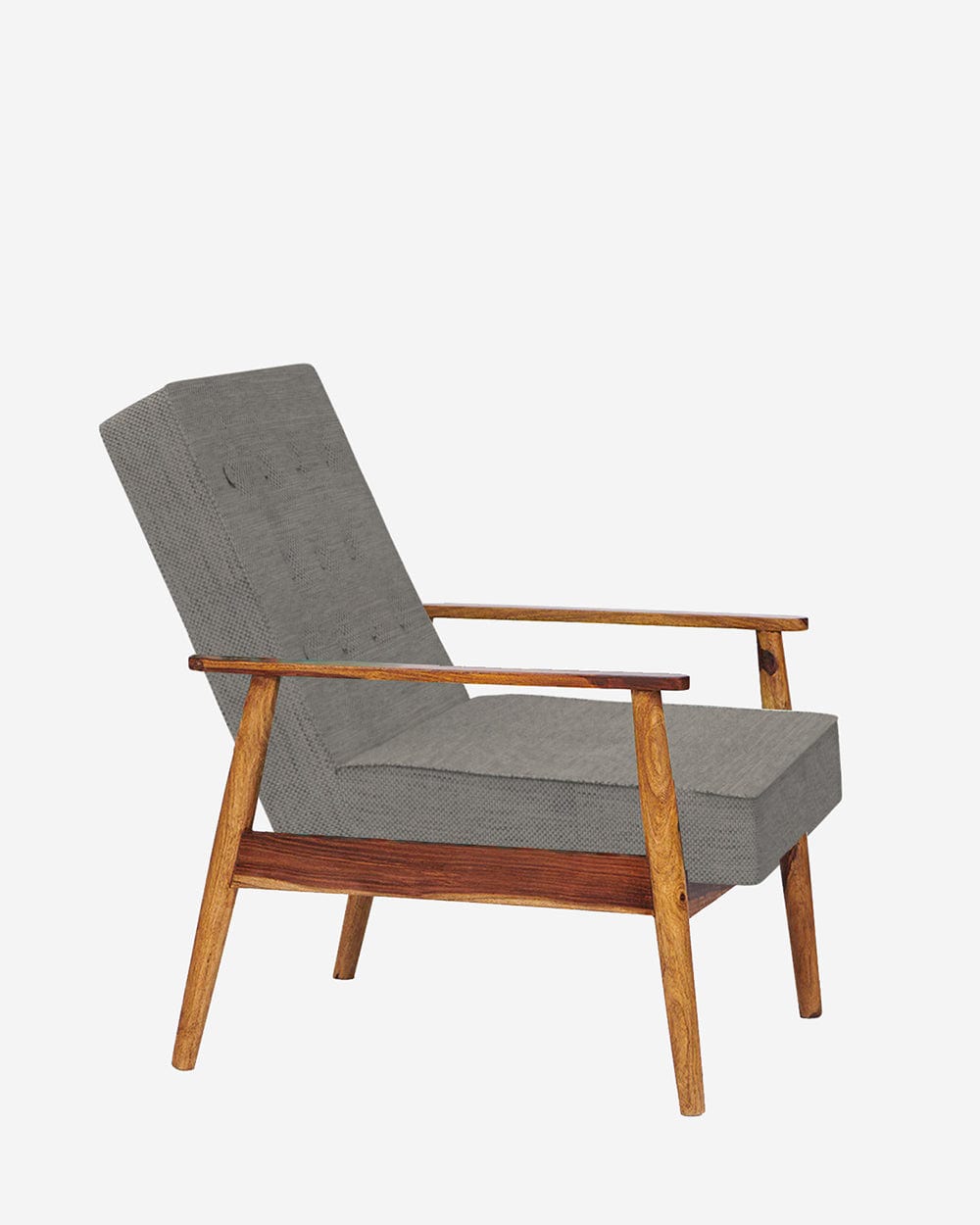 Chumbak Memsaab Arm Chair - Bangalore Grey