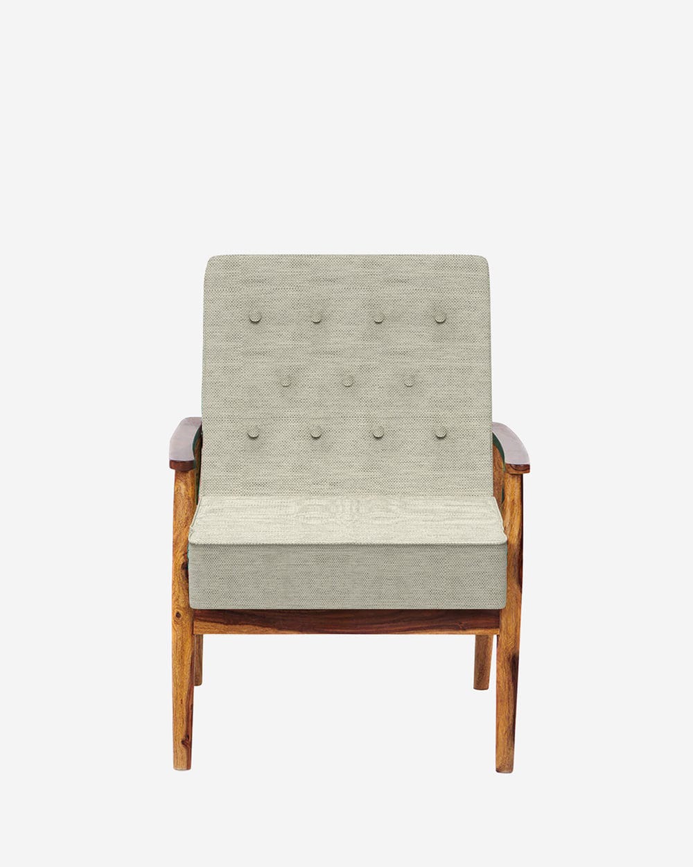 Chumbak Memsaab Arm Chair - Srilanka Ivory