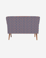 Chumbak Jodhpur Love Seat - Blue Ikkat