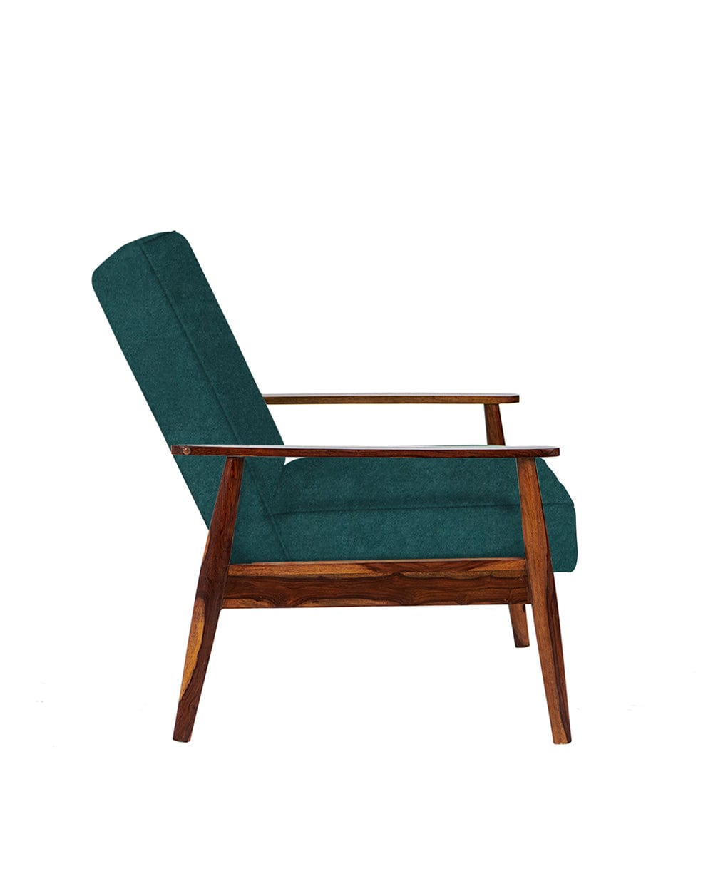 Chumbak Memsaab Love Seat - Dark Green Velvet