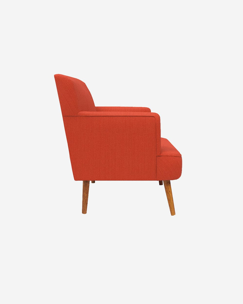 Chumbak Jodhpur Love Seat - Carribean Coral