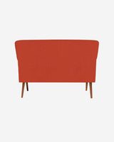 Chumbak Jodhpur Love Seat - Carribean Coral