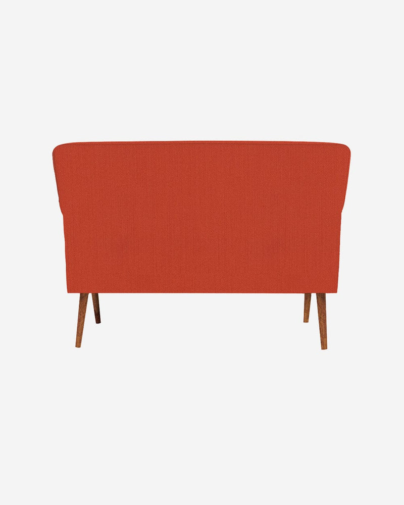 Chumbak Jodhpur Love Seat - Carribean Coral