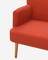 Chumbak Jodhpur Love Seat - Carribean Coral