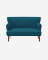 Chumbak Jodhpur Love Seat - Mediterranian Blue 