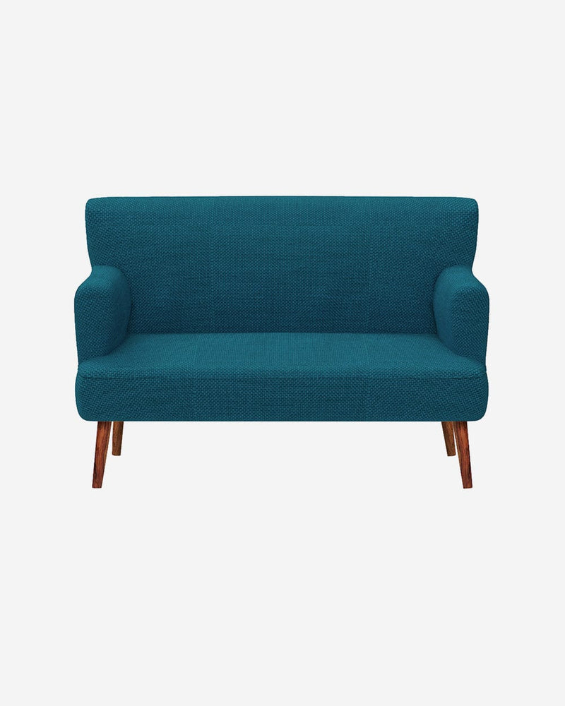 Chumbak Jodhpur Love Seat - Mediterranian Blue 