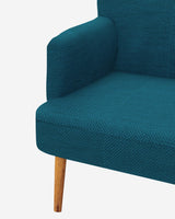 Chumbak Jodhpur Love Seat - Mediterranian Blue 