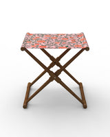 Chumbak Bistro Folding Bench - Earthy Florals Peach