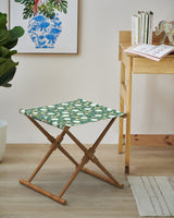Chumbak Bistro Folding Bench - Spring Marigold Green
