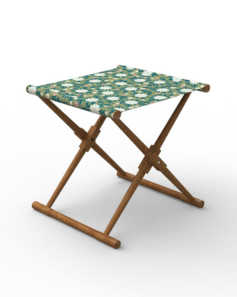 Chumbak Bistro Folding Bench - Spring Marigold Green
