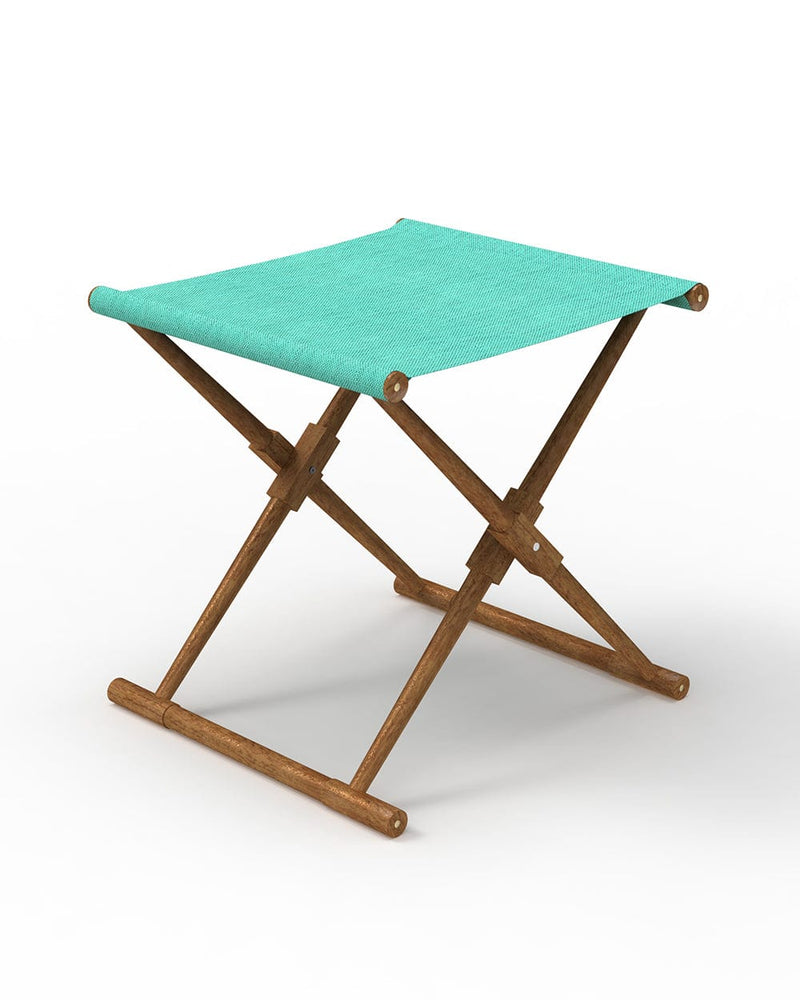 Chumbak Bistro Folding Bench - Maldivian Teal