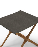 Chumbak Bistro Folding Bench - Brown Coal