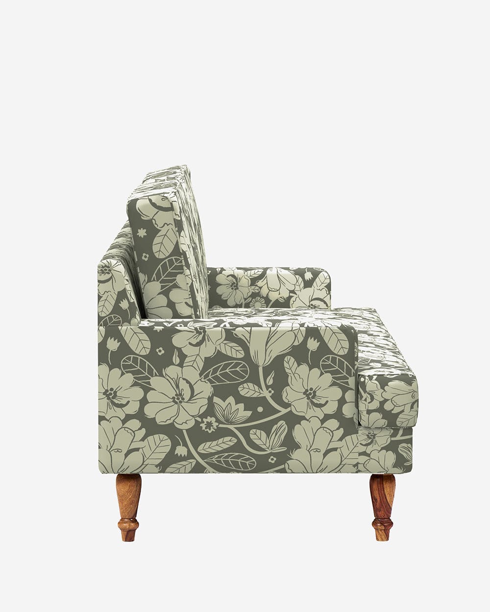 Chumbak Nawab Couch - Grey's Garden