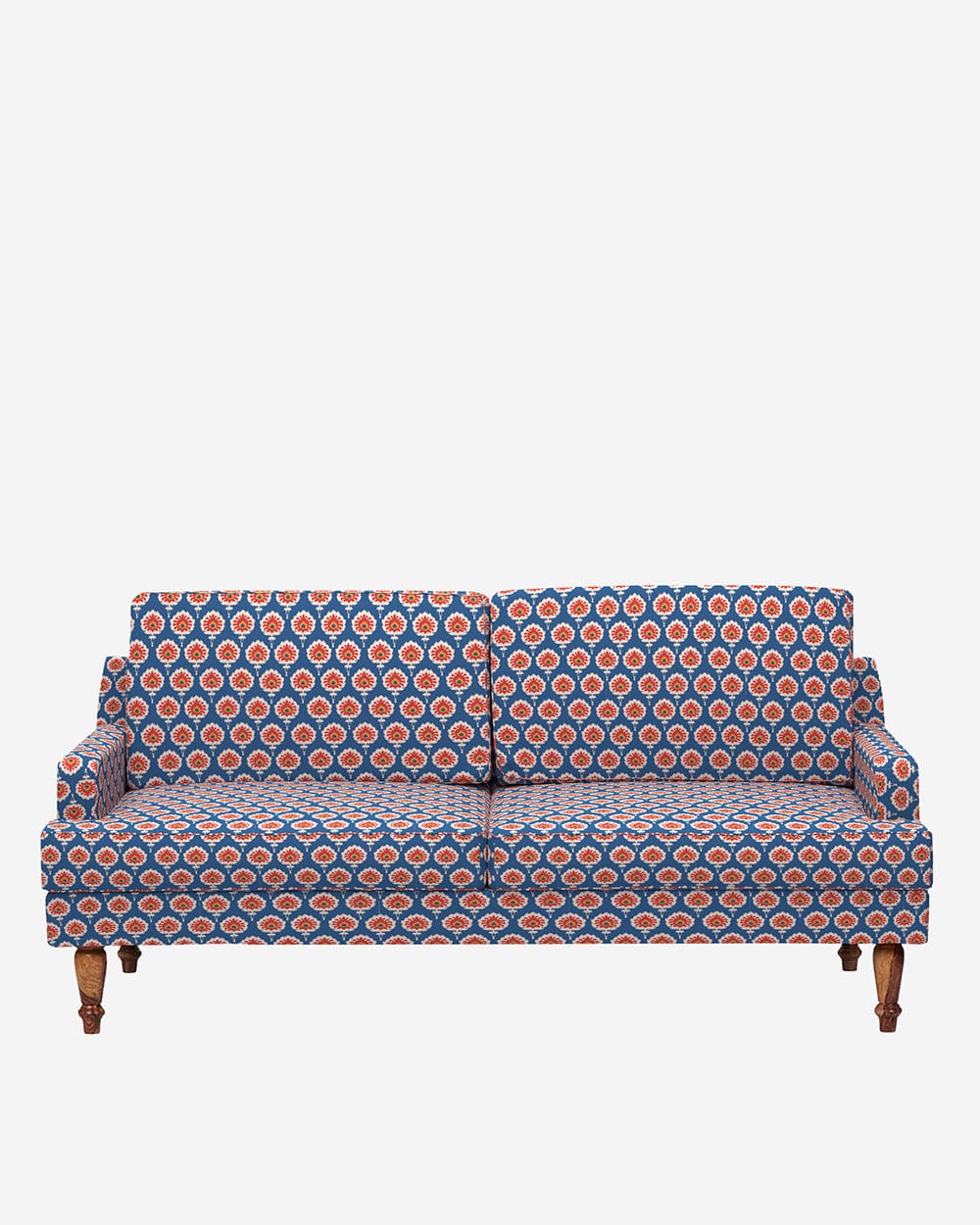 Chumbak Nawab Couch - Blue Ikkat