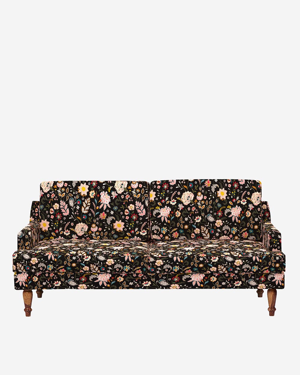 Chumbak Nawab Couch - Bohemian Paisleys Black