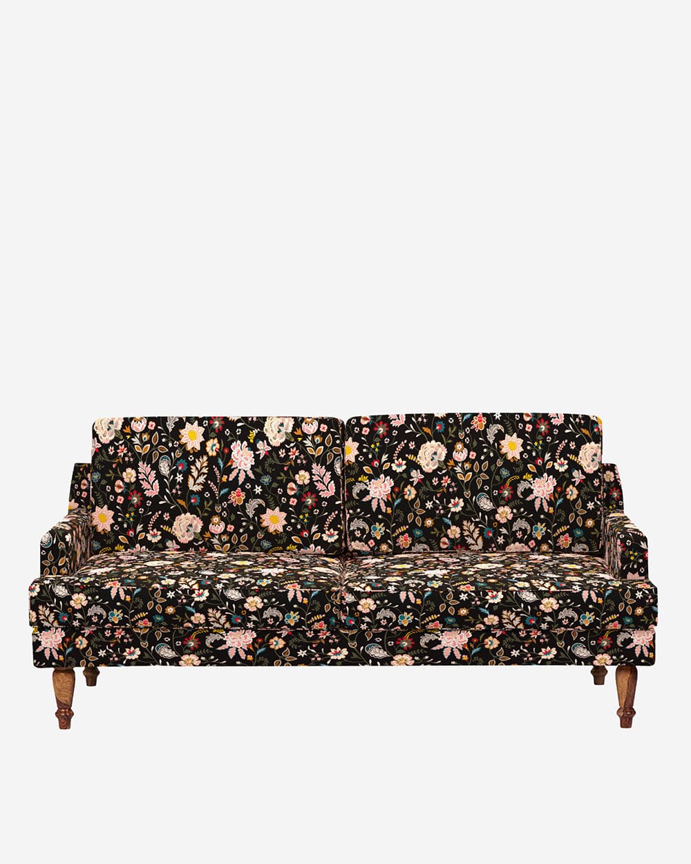 Chumbak Nawab Couch - Bohemian Paisleys Black