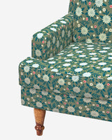 Chumbak Nawab Couch - Spring Marigold Green