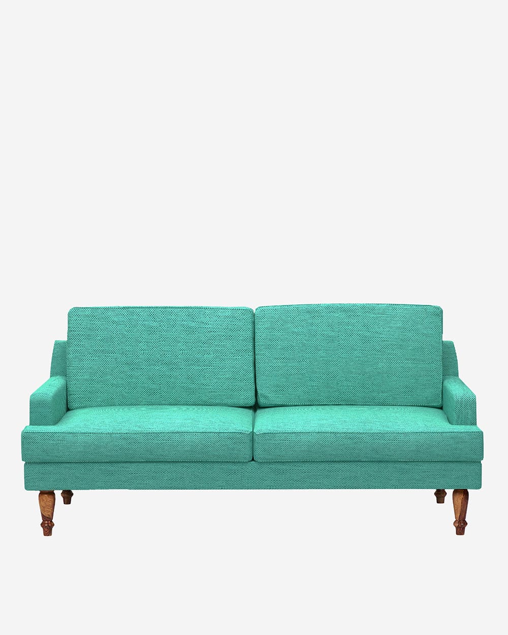 Chumbak Nawab Couch - Maldivian Teal