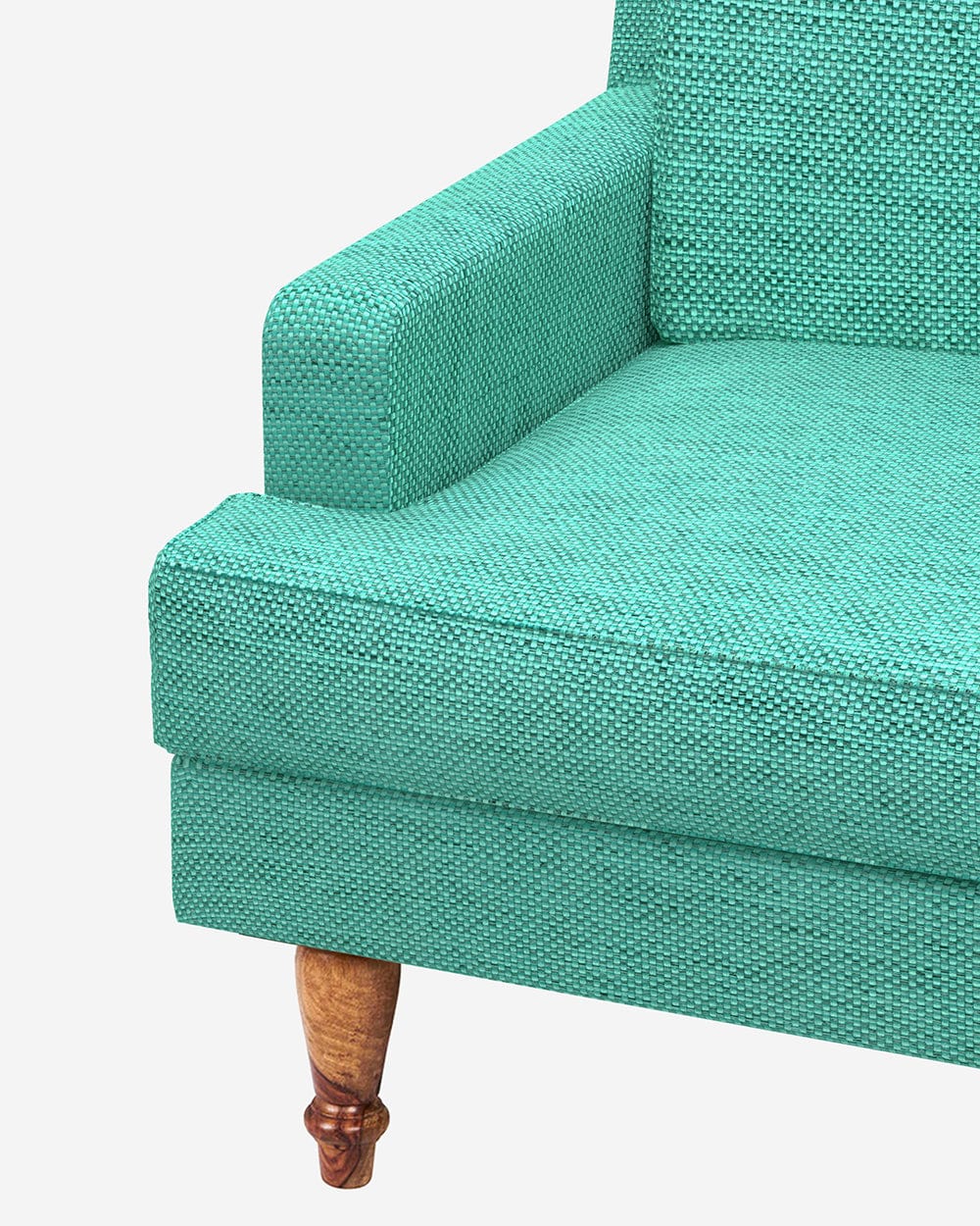 Chumbak Nawab Couch - Maldivian Teal