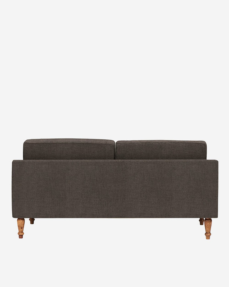 Chumbak Nawab Couch - Brown Coal