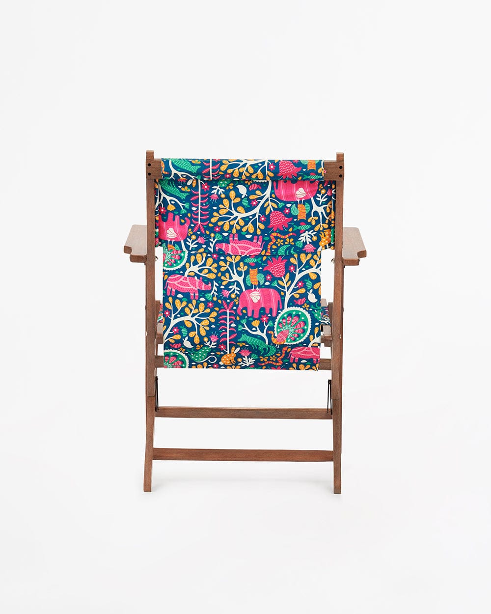 Chumbak Bistro Folding Chair-Gond Tribal