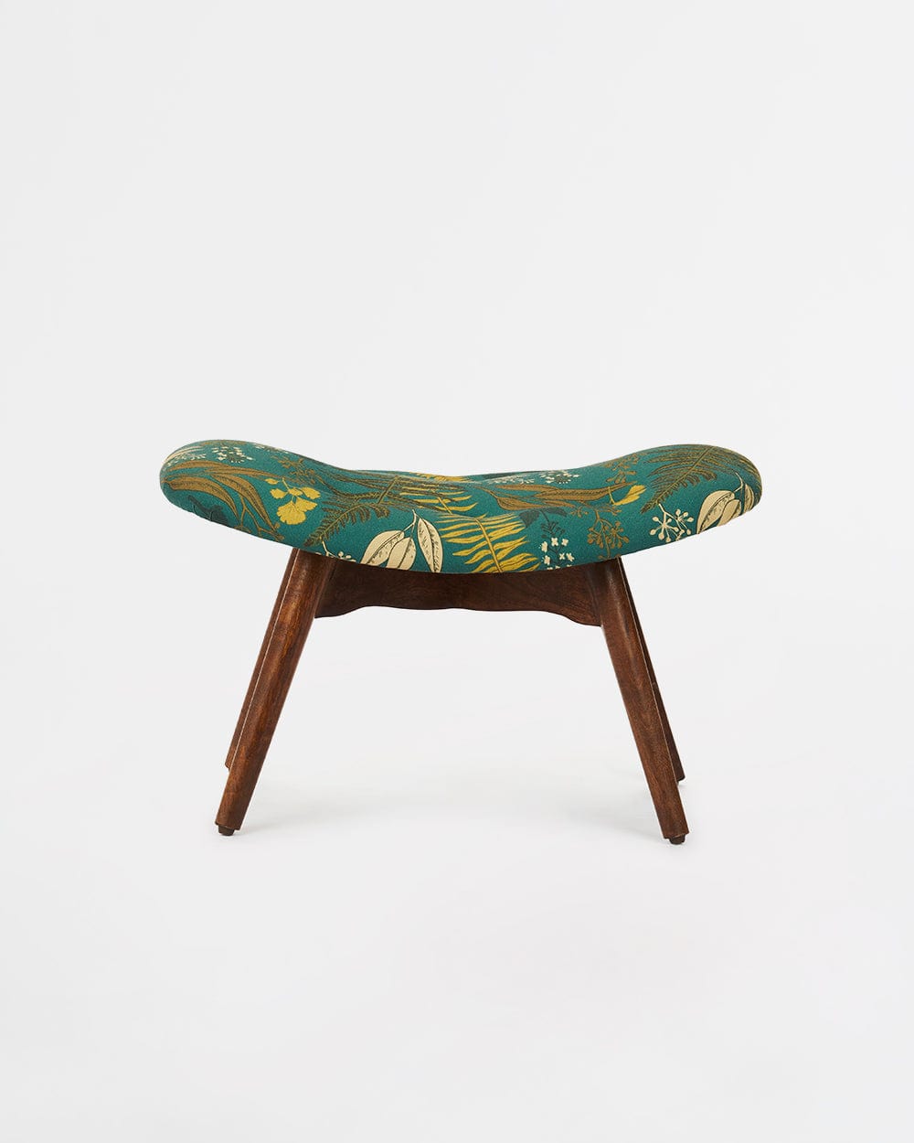 Chumbak Mid Century Modern Foot Rest-Ferns