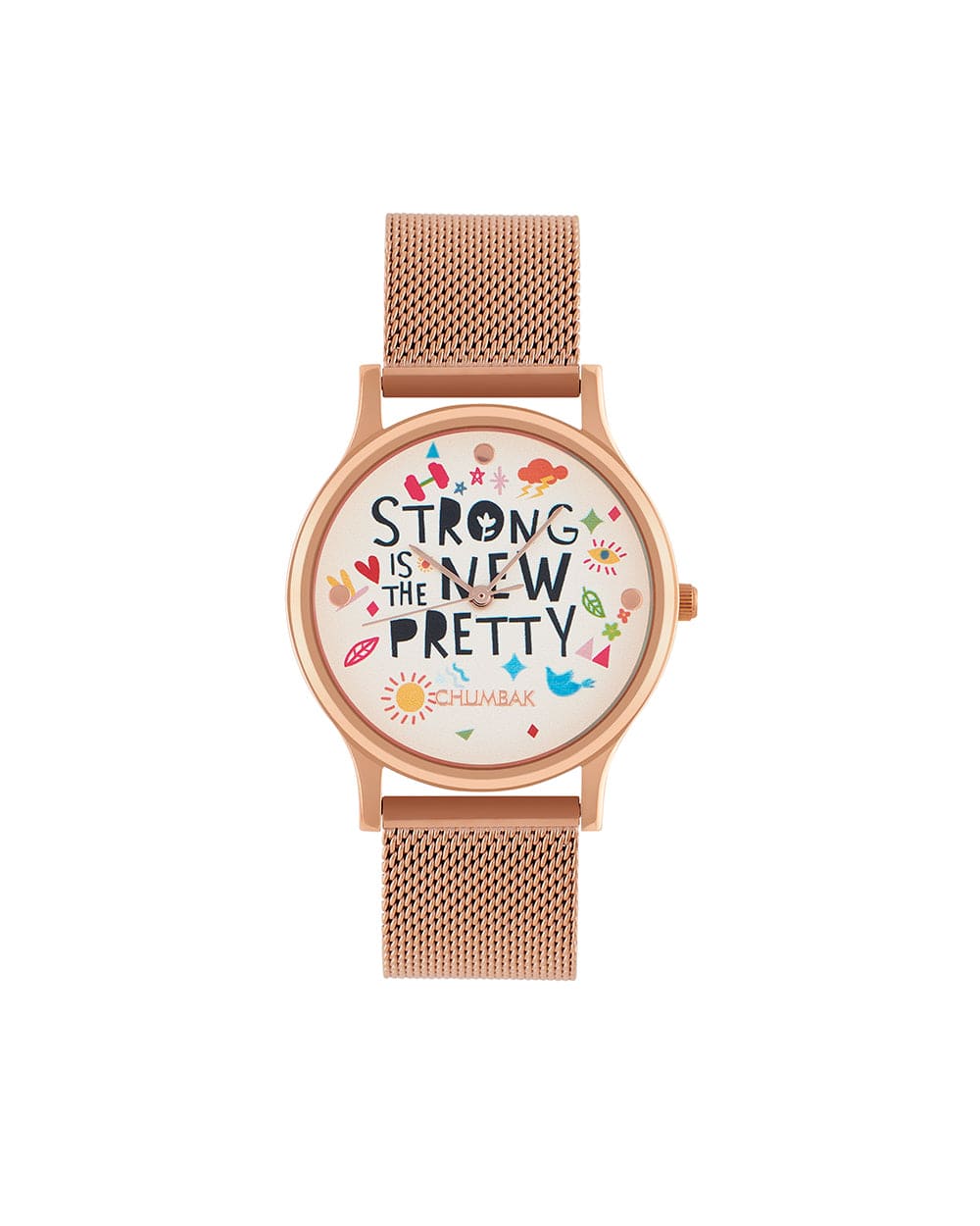 Chumbak TEAL by Chumbak Strong is the new pretty Watch,Metal Mesh Strap