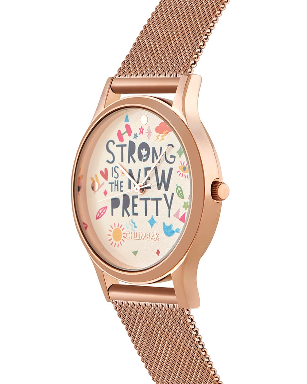 Chumbak TEAL by Chumbak Strong is the new pretty Watch,Metal Mesh Strap