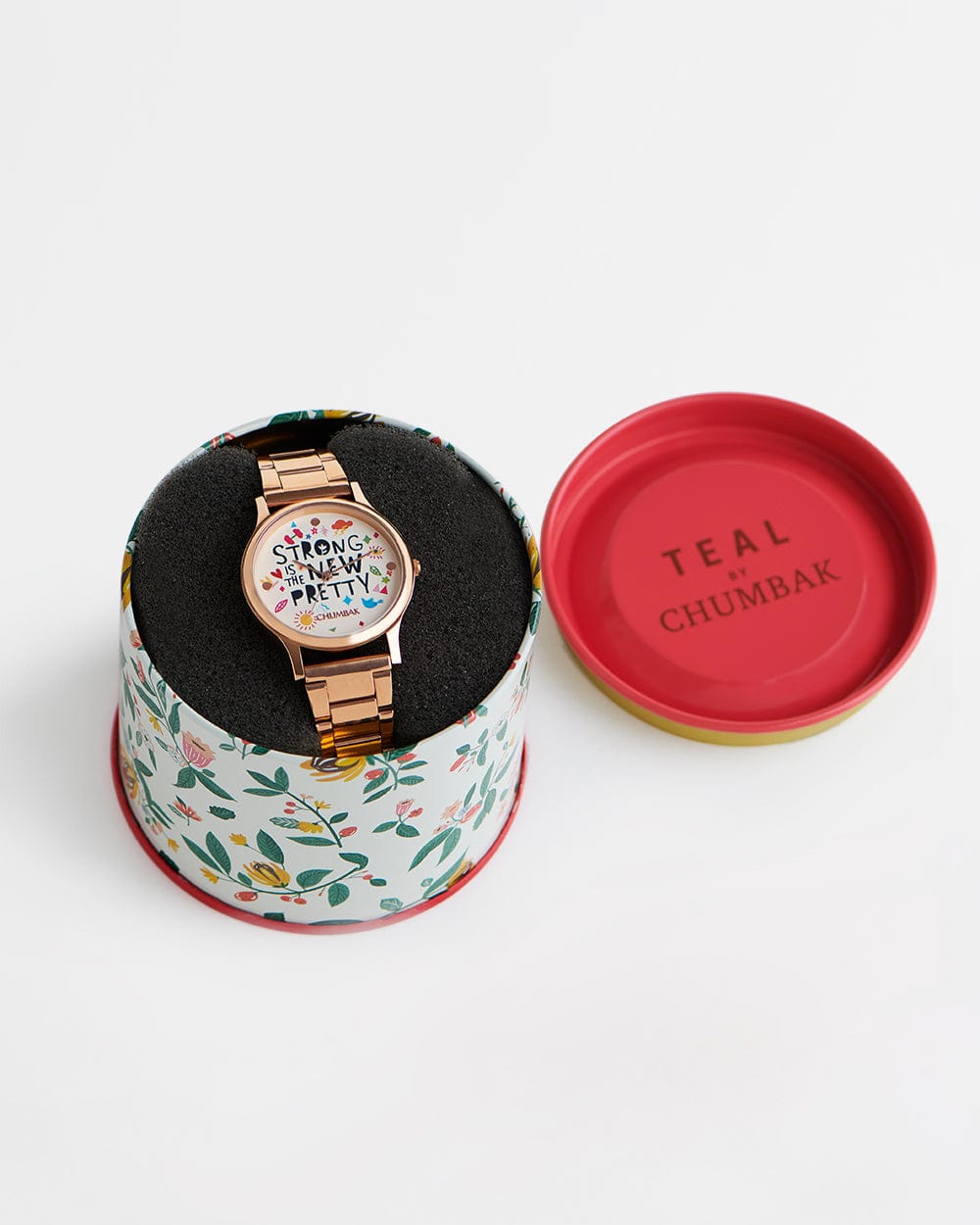 Chumbak TEAL by Chumbak Strong is the new pretty Watch,Metal link Strap