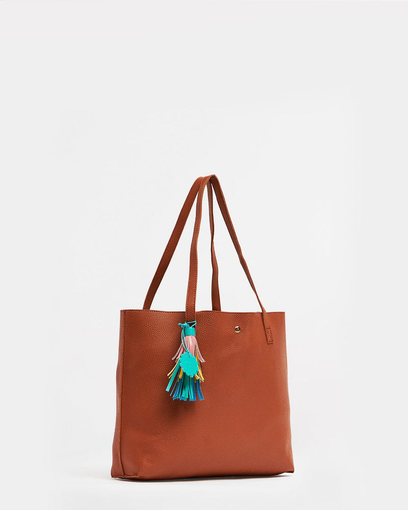 Chumbak Back to ofiice Tote  -Tawny Brown