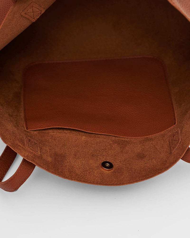 Chumbak Back to ofiice Tote  -Tawny Brown