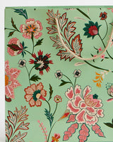Chumbak Bohemian Paisleys  Horizontal Gift Bag-Mint