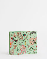 Chumbak Bohemian Paisleys  Horizontal Gift Bag-Mint