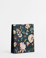 Chumbak Bohemian Paisleys Vertical Gift Bag-Black