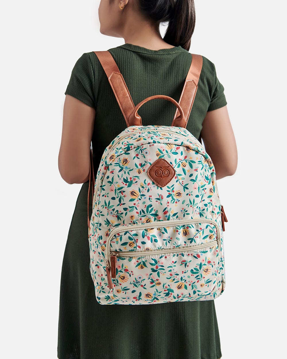 Chumbak Spring in my Step Backpack -White